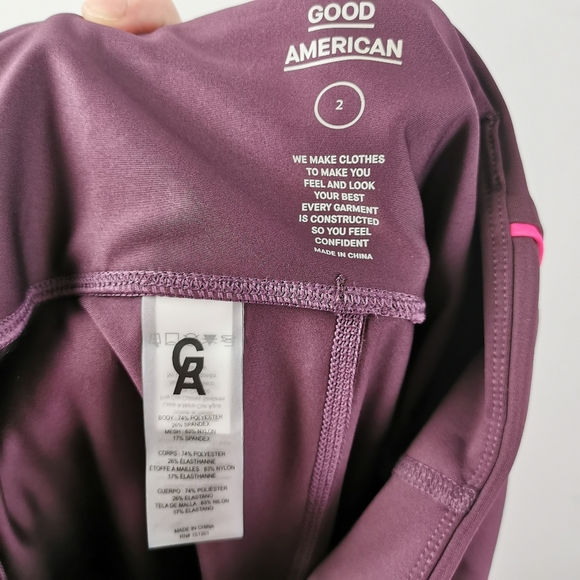 NWT Good American Leggings Medium 2 - Picture 7 of 7
